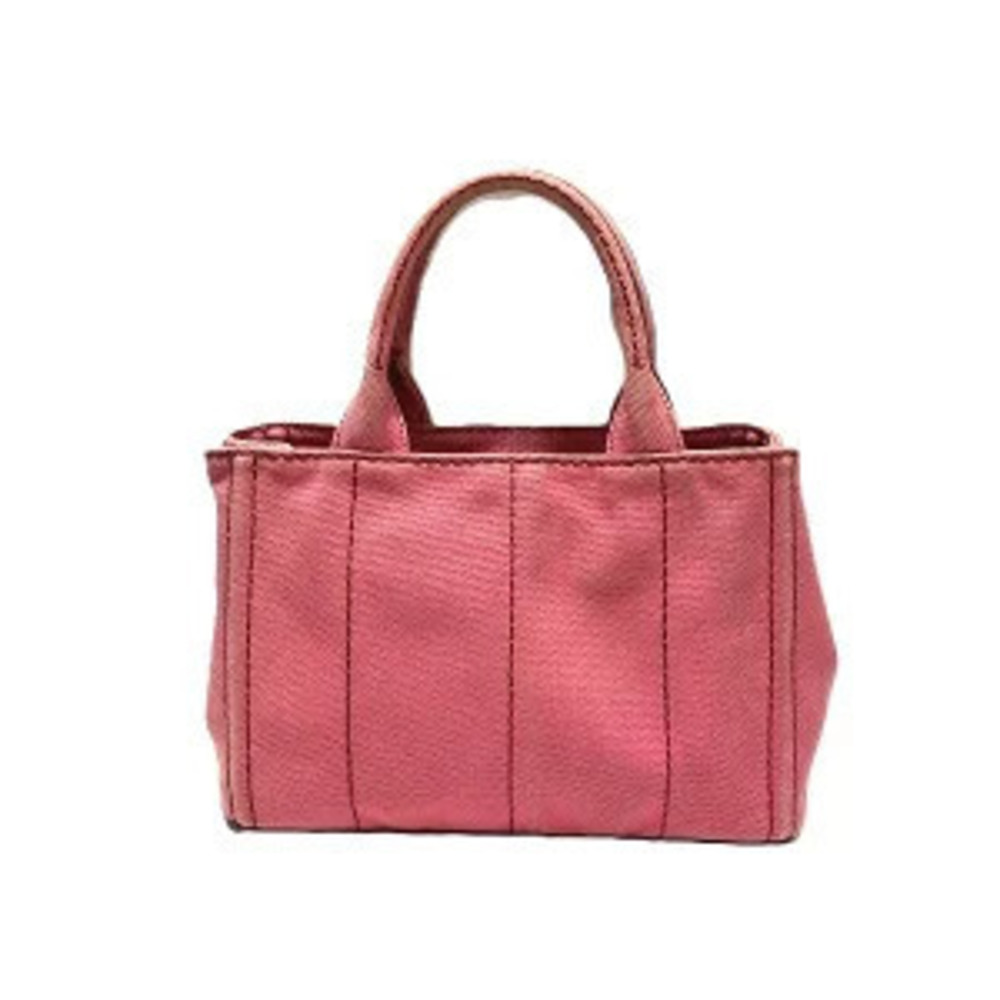 Prada Canapa Shoulder Handbag Bag Black